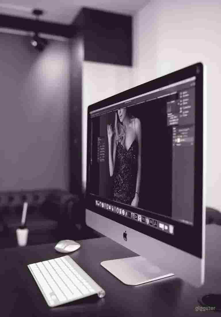  Voll ausgestattetes professionelles Fotostudio 
