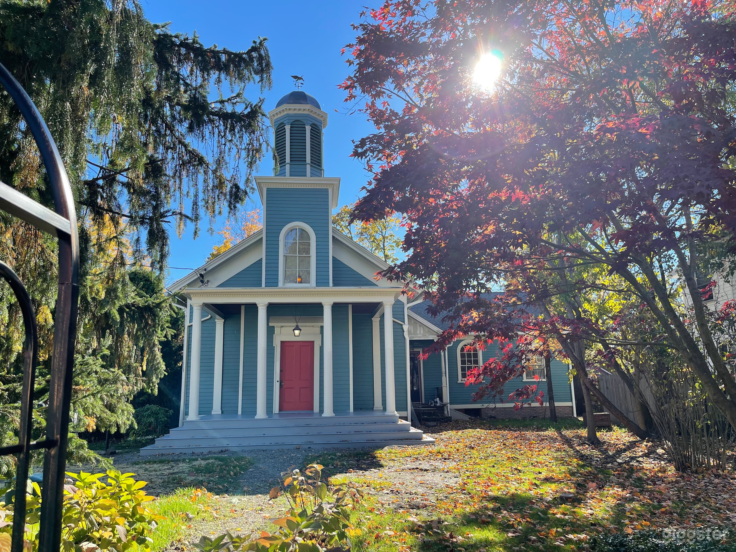 Little Blue Church in Staatsburg Photo 1