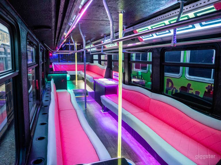  VIP Party Bus "Rose" in Minneapolis 