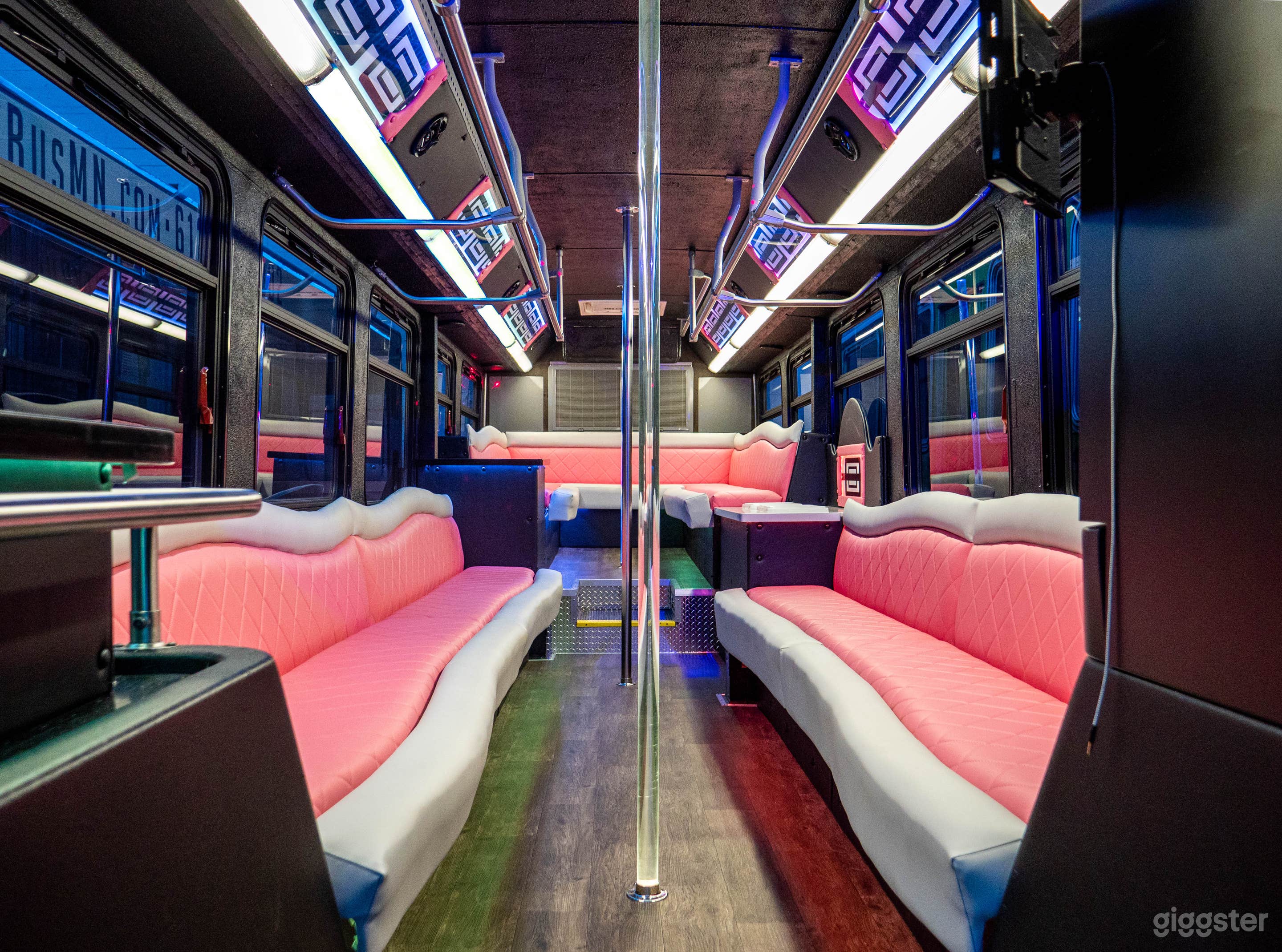 VIP Party Bus "Rose" in Minneapolis Photo 4
