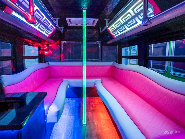  VIP Party Bus "Rose" in Minneapolis 