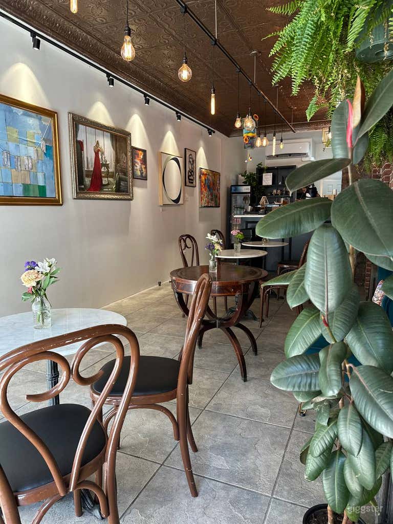  Cozy Coffee Shop and Art Gallery 