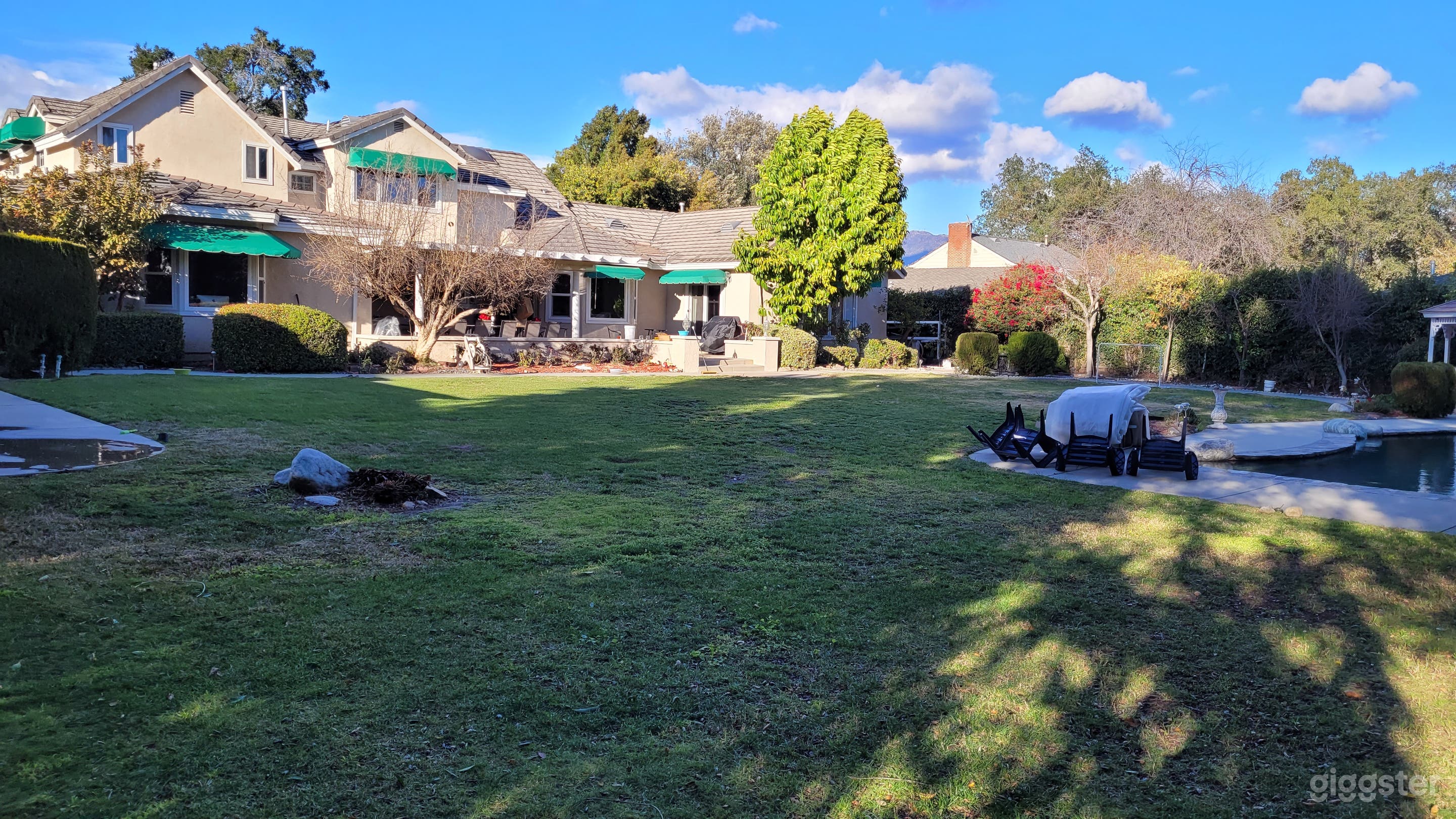 Amazingly private and expansive backyard with pool Photo 2