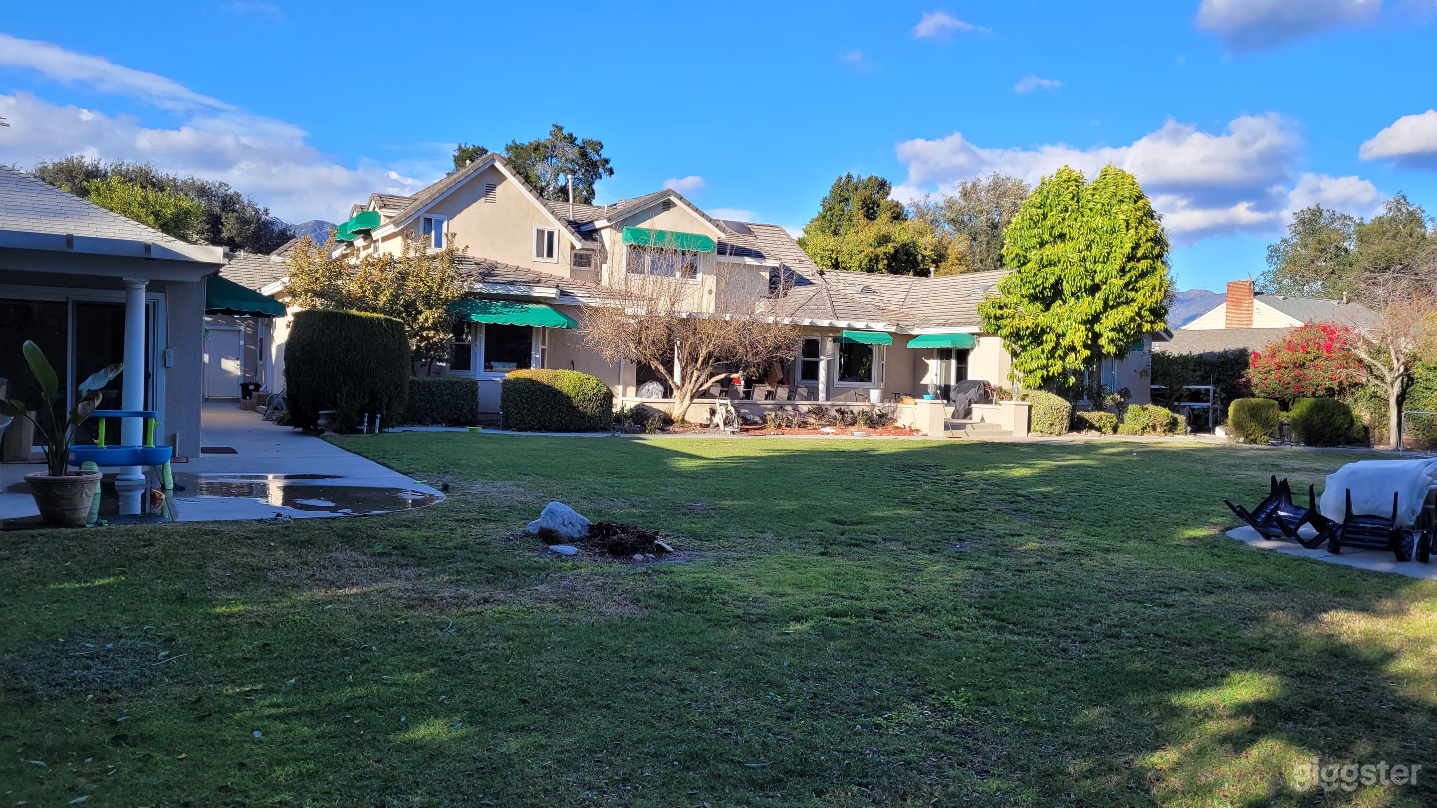 Amazingly private and expansive backyard with pool Photo 4
