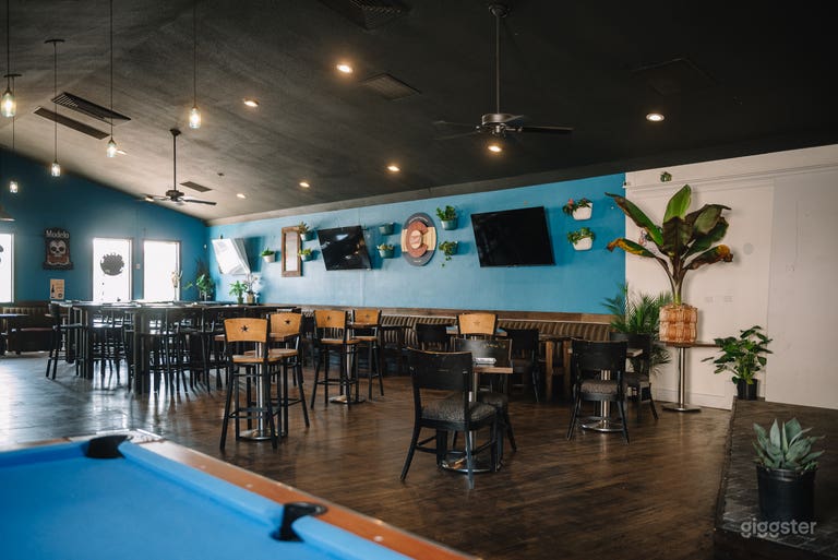  Pool table available for free for all private parties. 