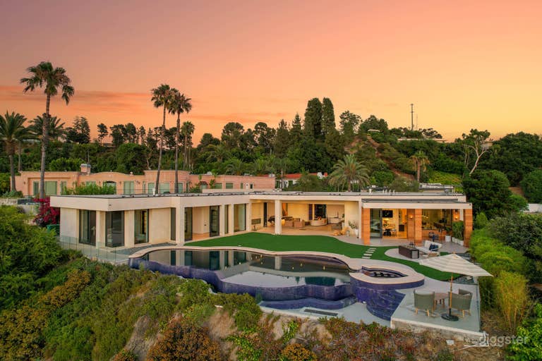  Exclusive Hillside Villa beverly Hills views 
