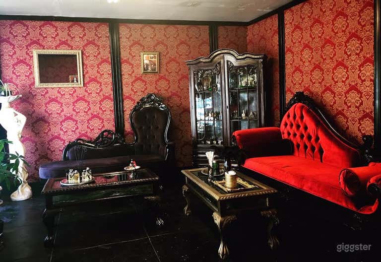  Hollywood Perfume Parlor w Vintage Victorian Decor 