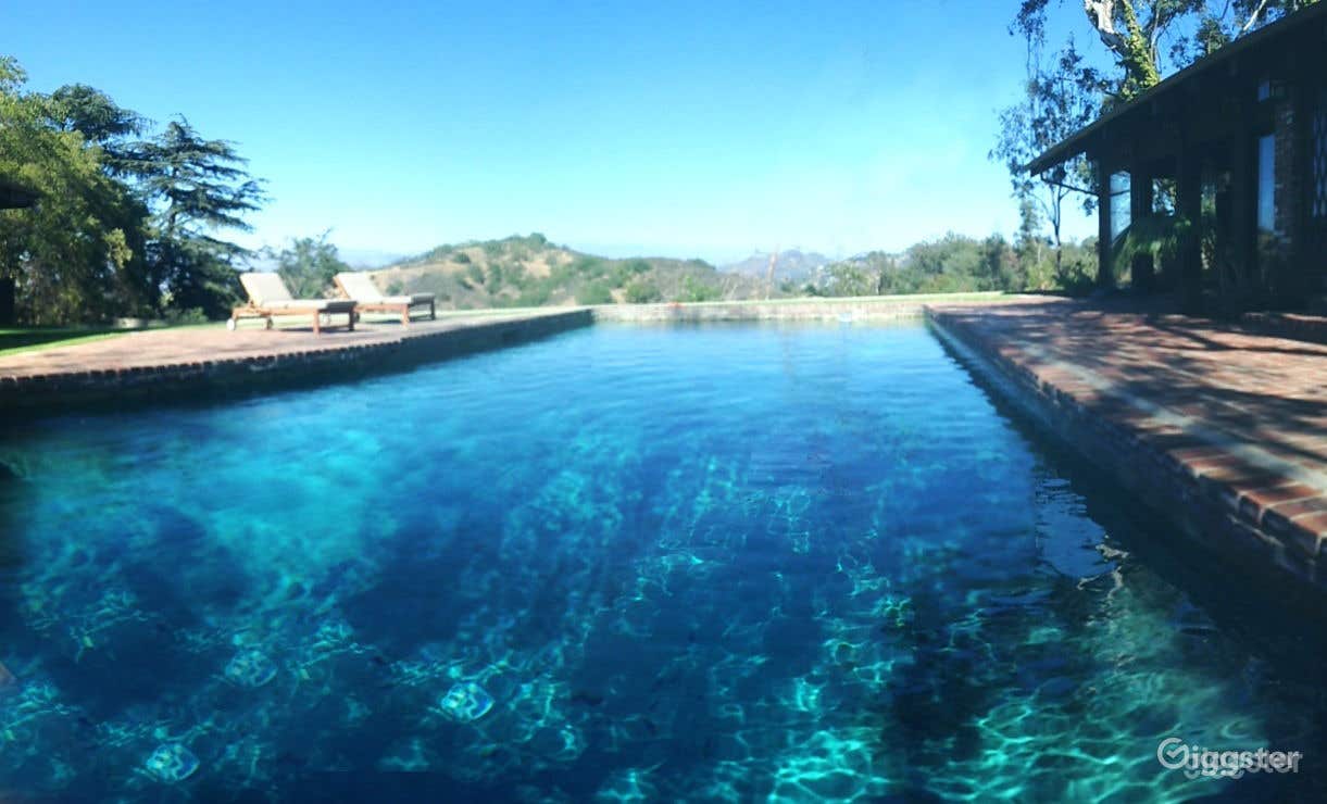 Huge Pool in a Private Gorgeous Hilltop Estate Photo 3