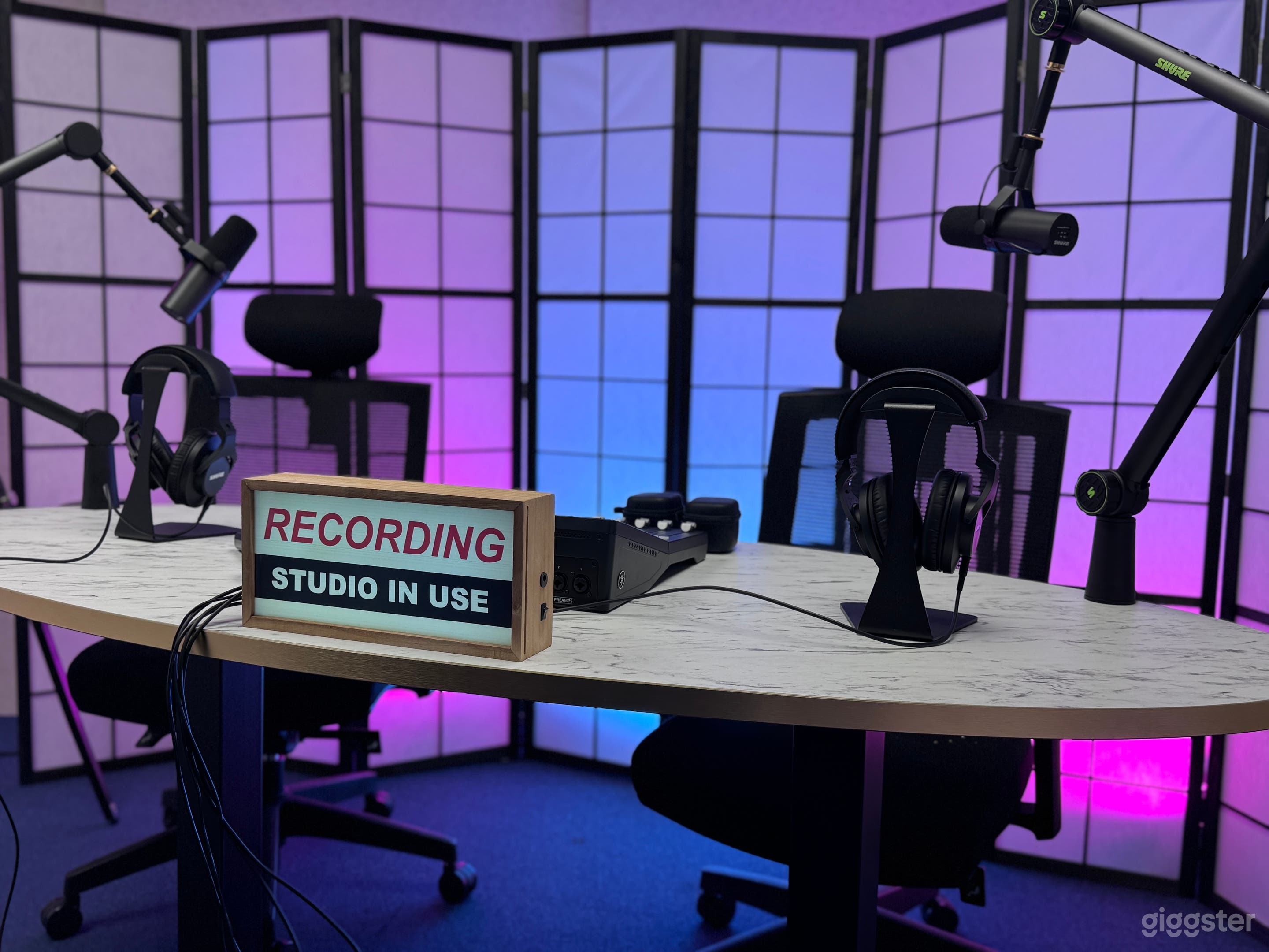"The Newsroom" - Premium Video Podcast Studio  Photo 1