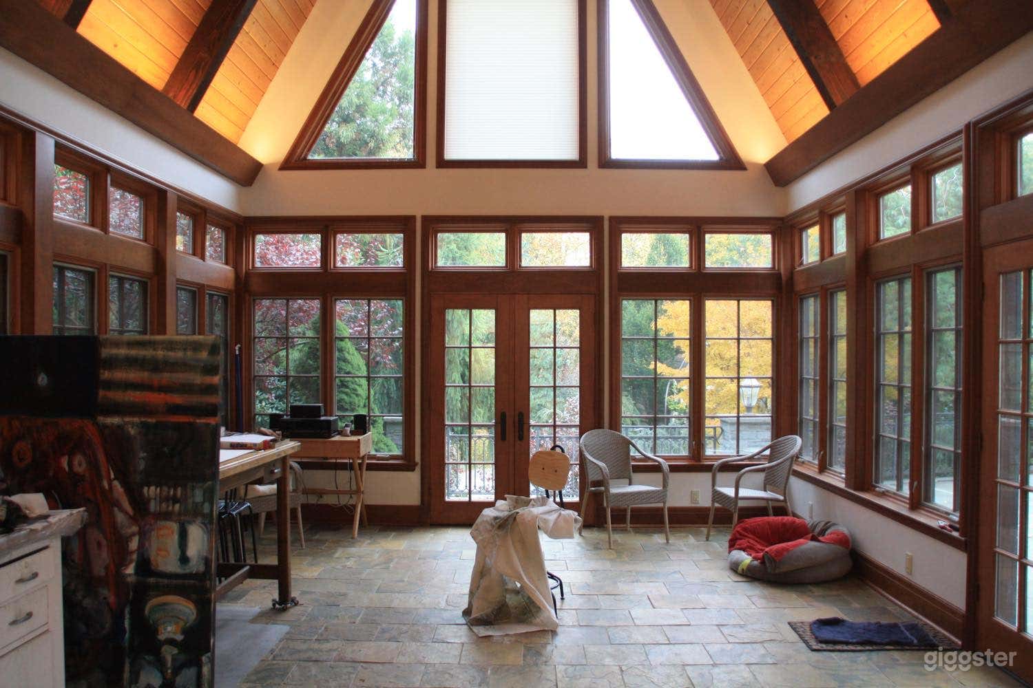 Stylish home w/beautiful artist's studio and pool Photo 1