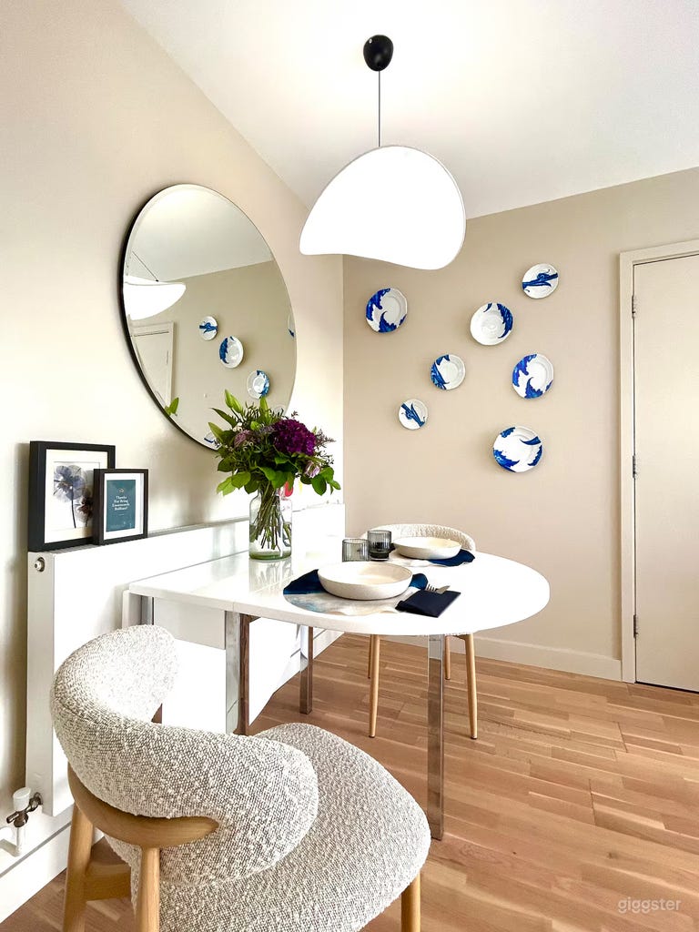  Bright 1-Bed Apartment in Wapping with Shard & City Skyline 