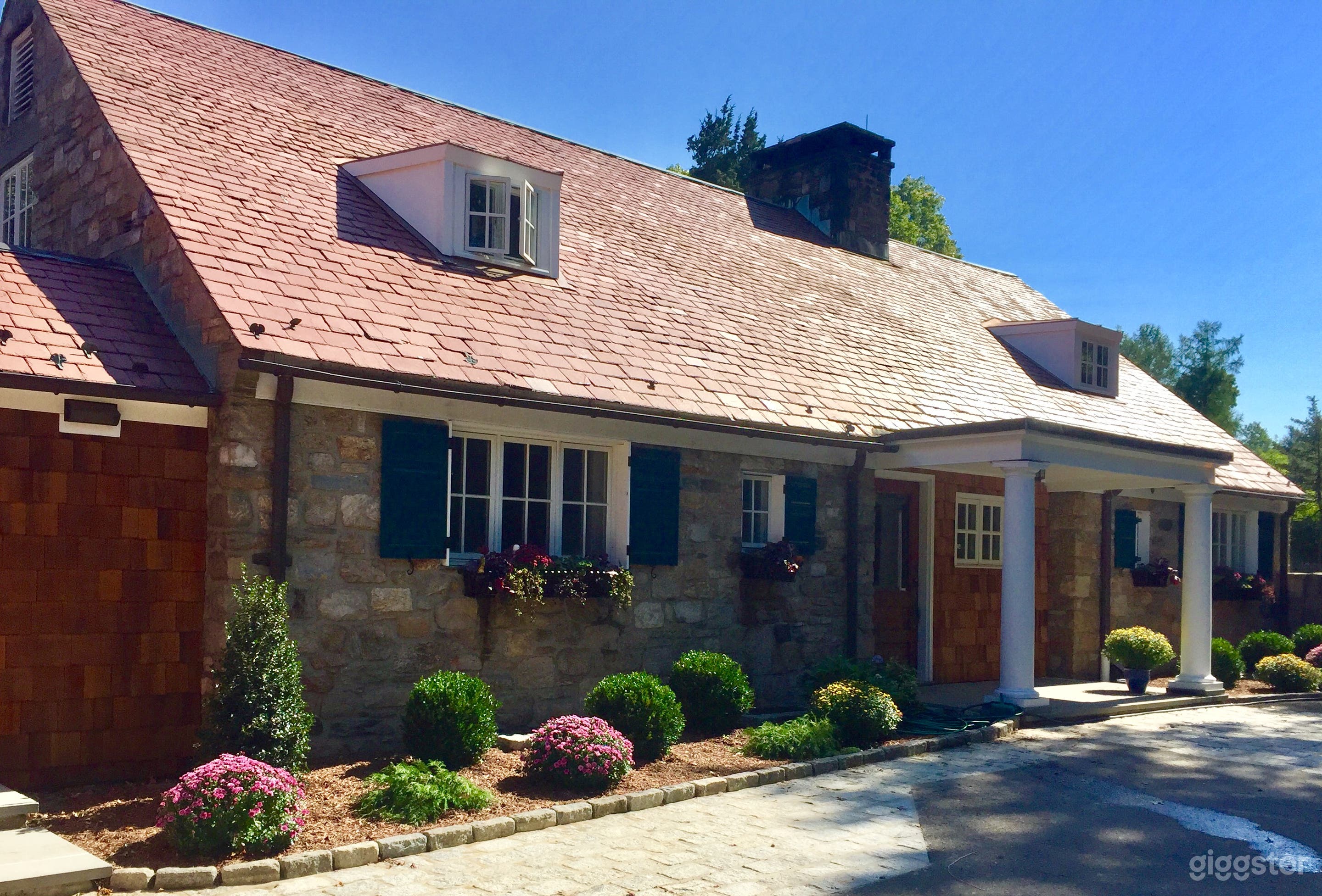 Classic French Inspired Stone House in Connecticut Photo 2
