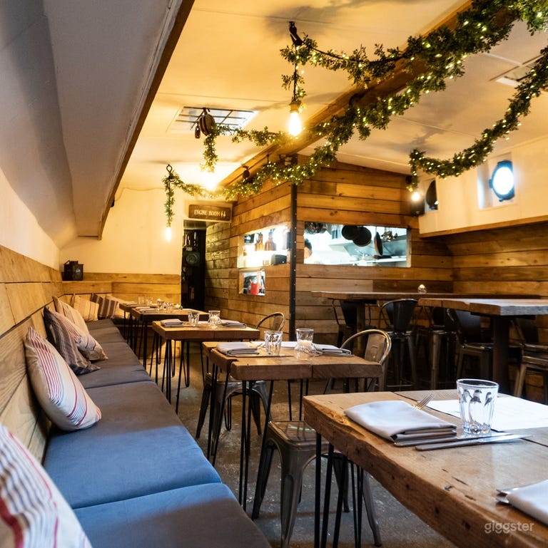  Indoor Lower deck Dining Area  