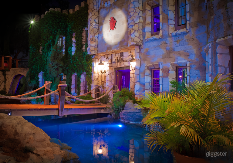  Real Majestic castle on top of the Hollywood Hills 