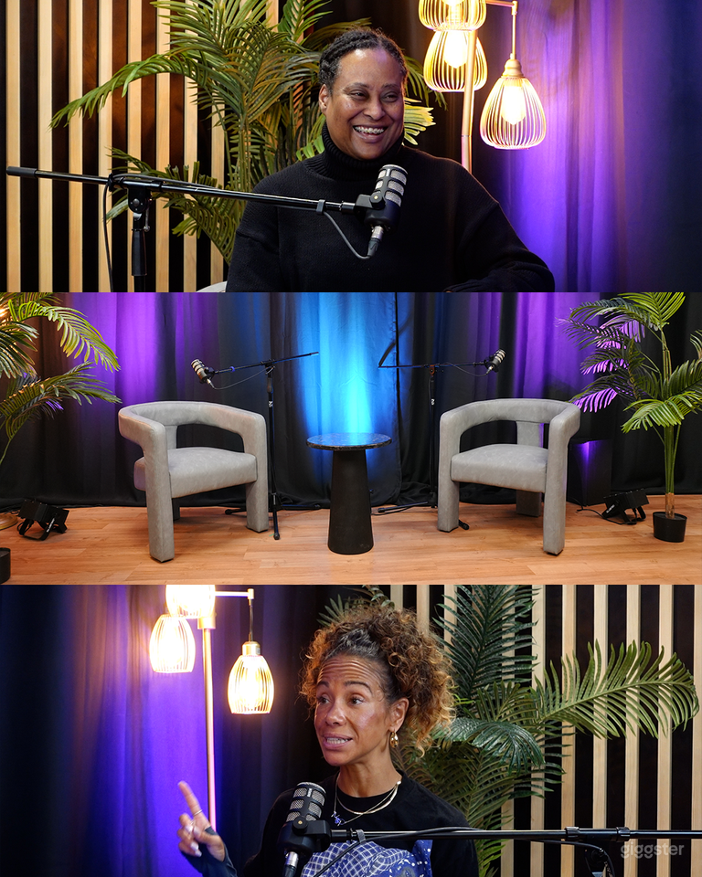  Modern Multimedia Podcast Studio 