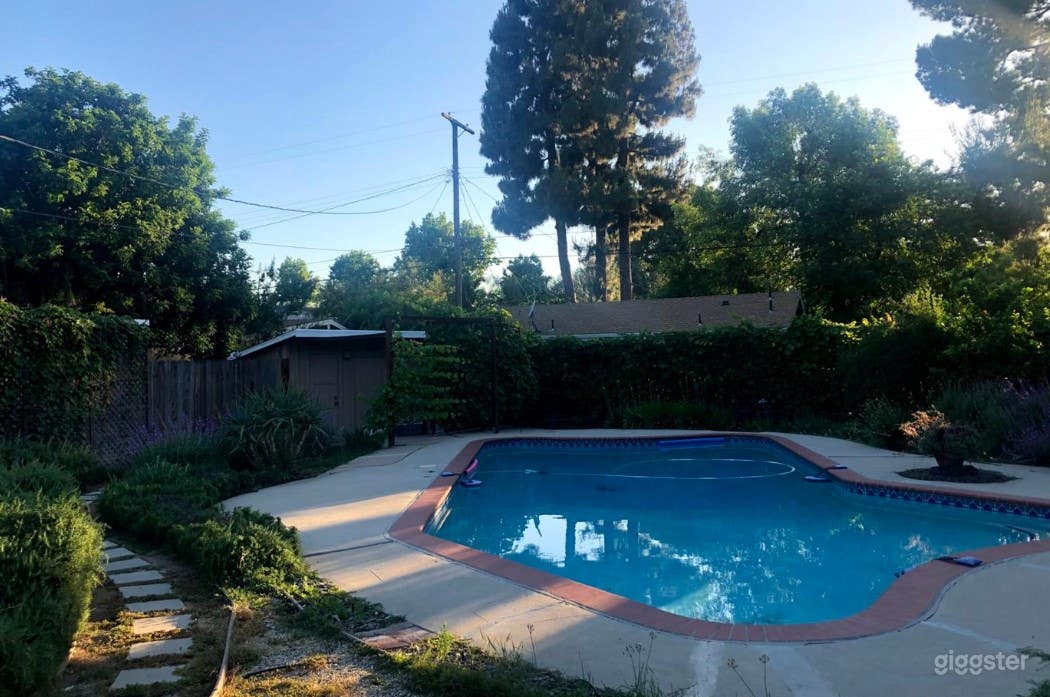 Original 1950's Pool in Los Angeles Photo 1