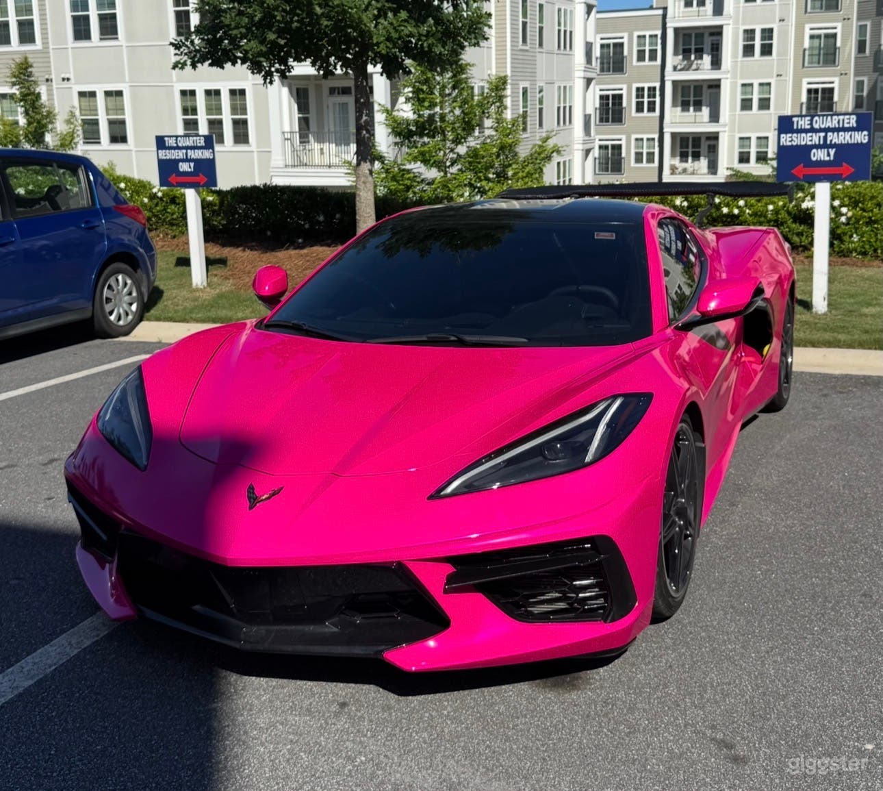 Hot Pink C8 Corvette Photo 4