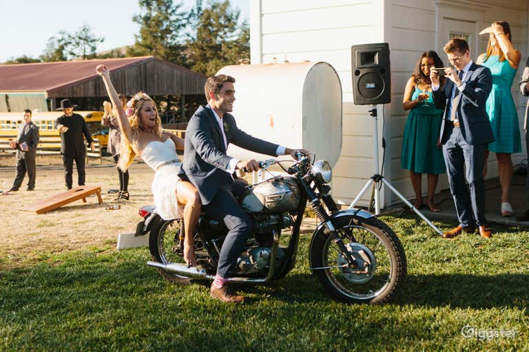  1967 Triumph Motorcycle with Endless Patina 