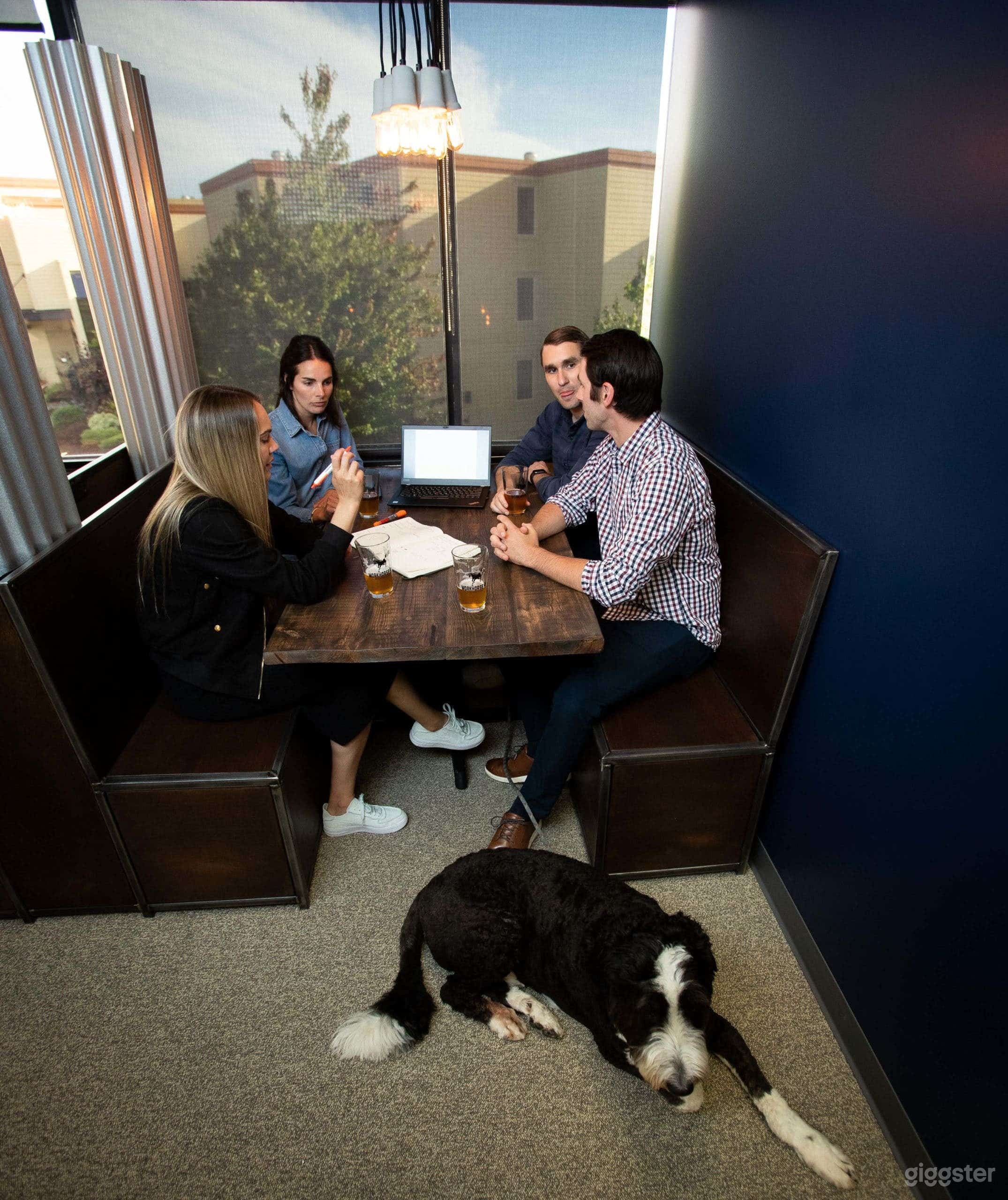 Barn Theme Private Office with Conference Room in Edmonds Photo 4