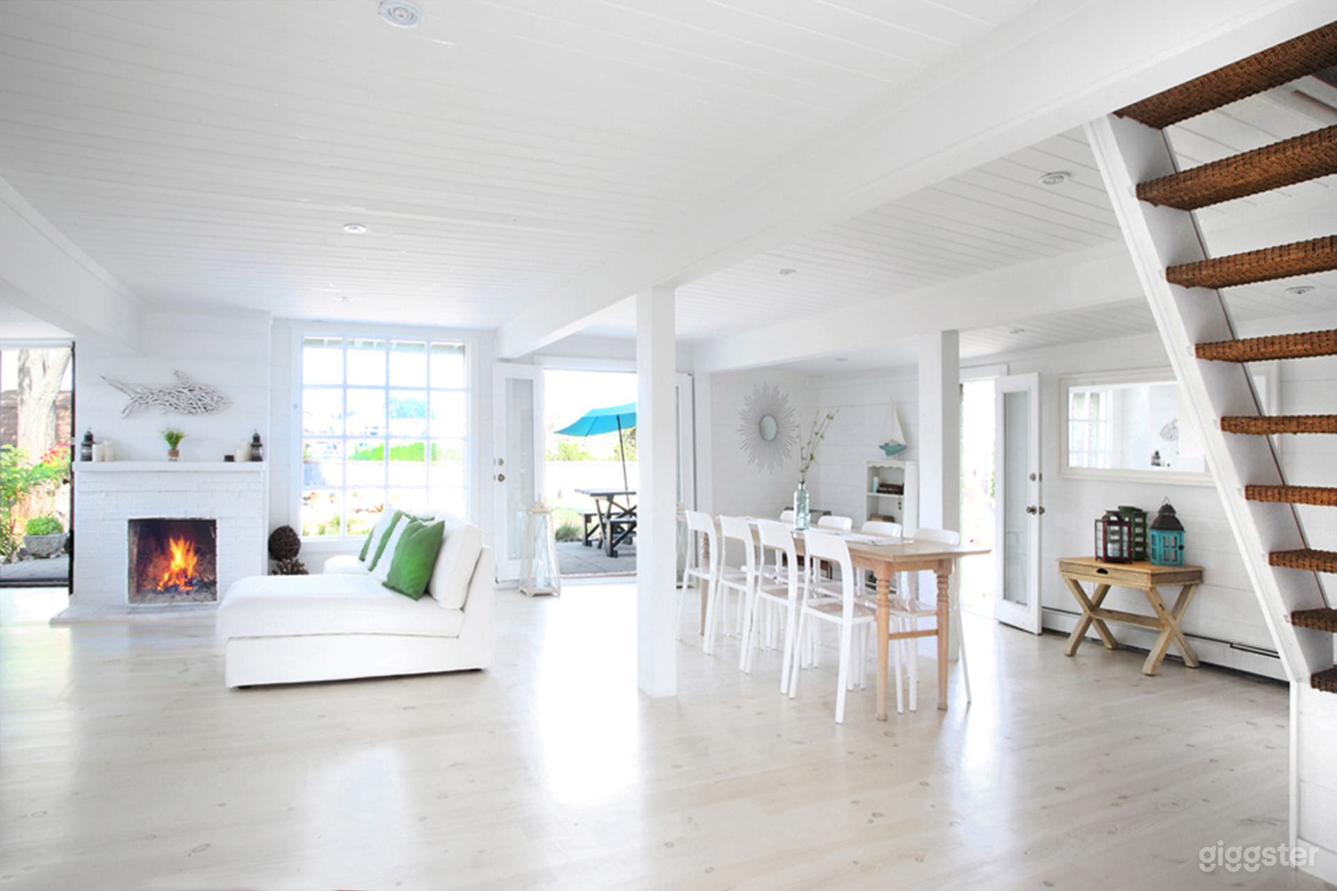 Main Floor: Open Plan with Plenty of Props and Furniture to Arrange as You See Fit