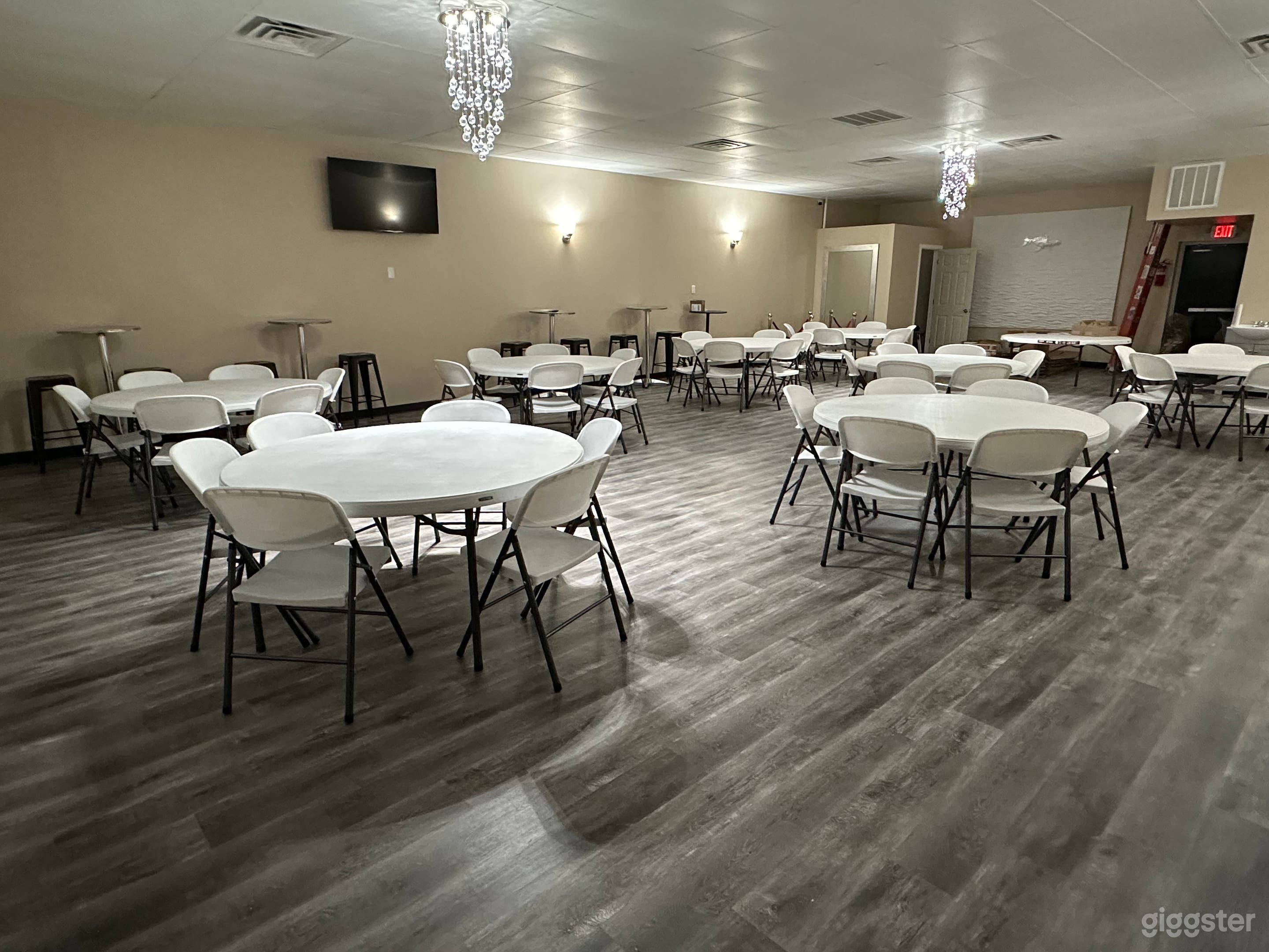 Have an event coming up?
Check out the newest event space in Dickson City!
•Fully renovated
•Flexible time slots
•State-of-the-art technology
•Tables, Chairs, &amp; Linens included
•75 person capacity