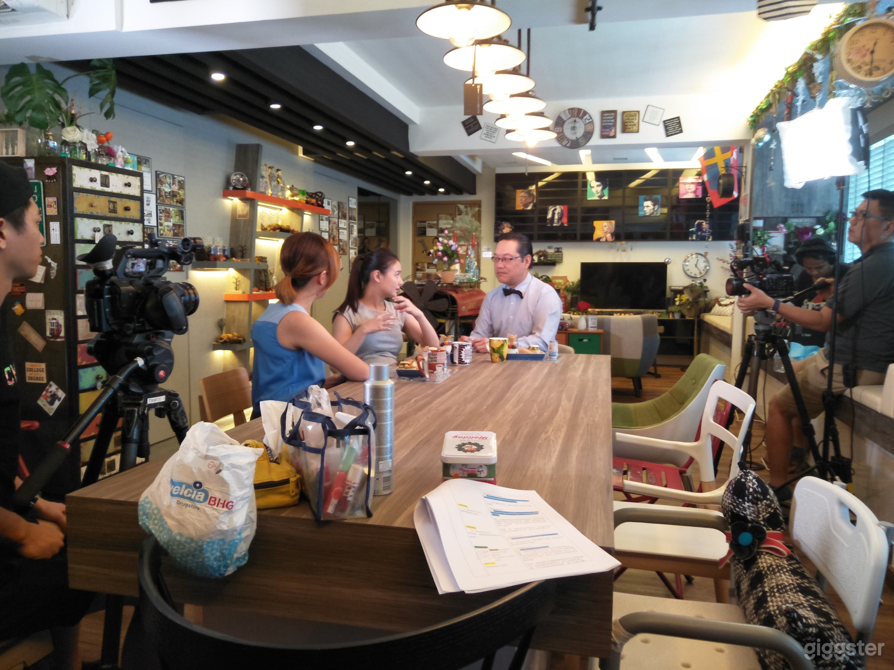 In this episode of Here's To Health 健康在于你, filming as at the dinning table