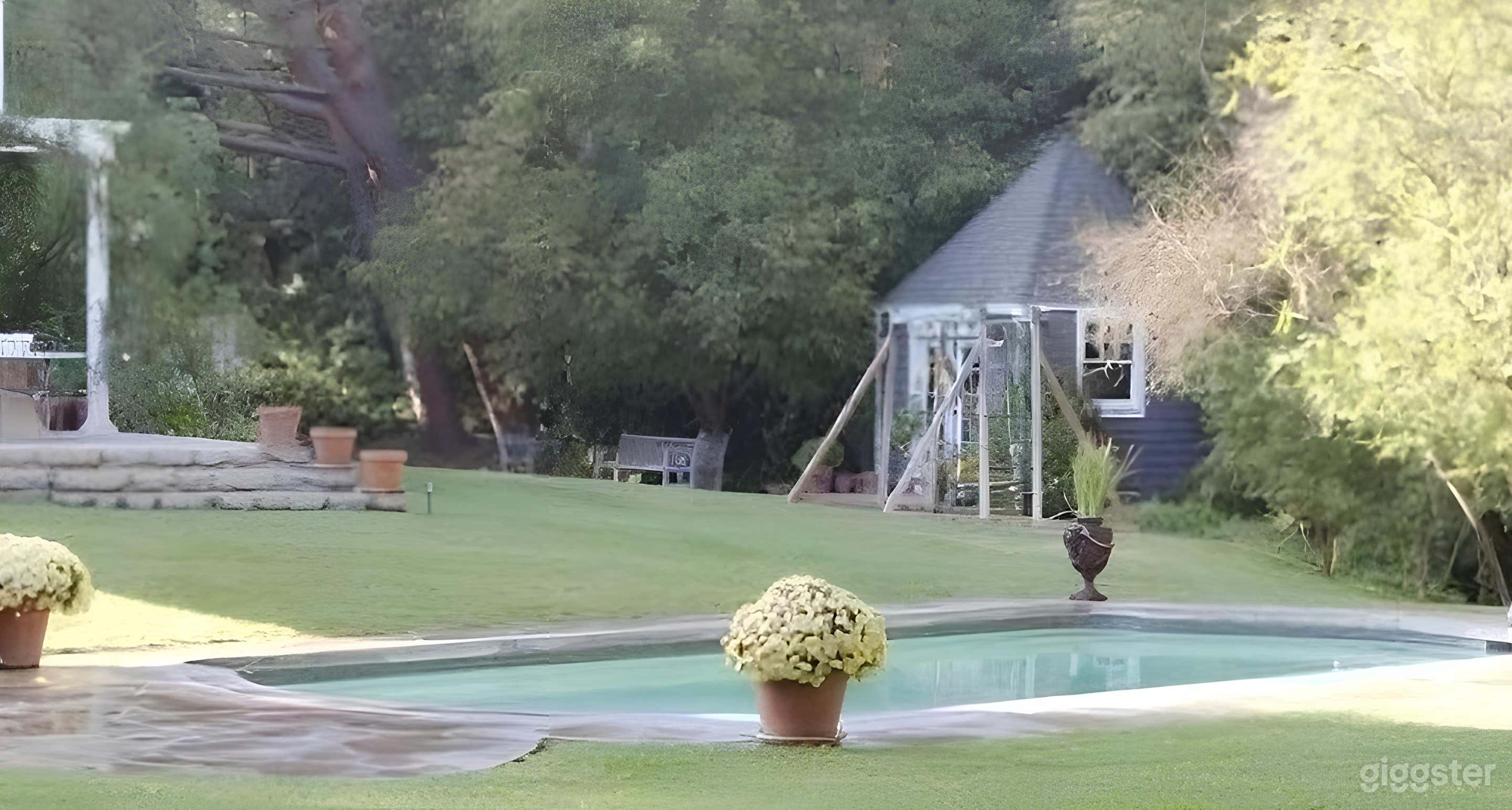 Spacious Outdoor Space with Pool for Production Photo 4