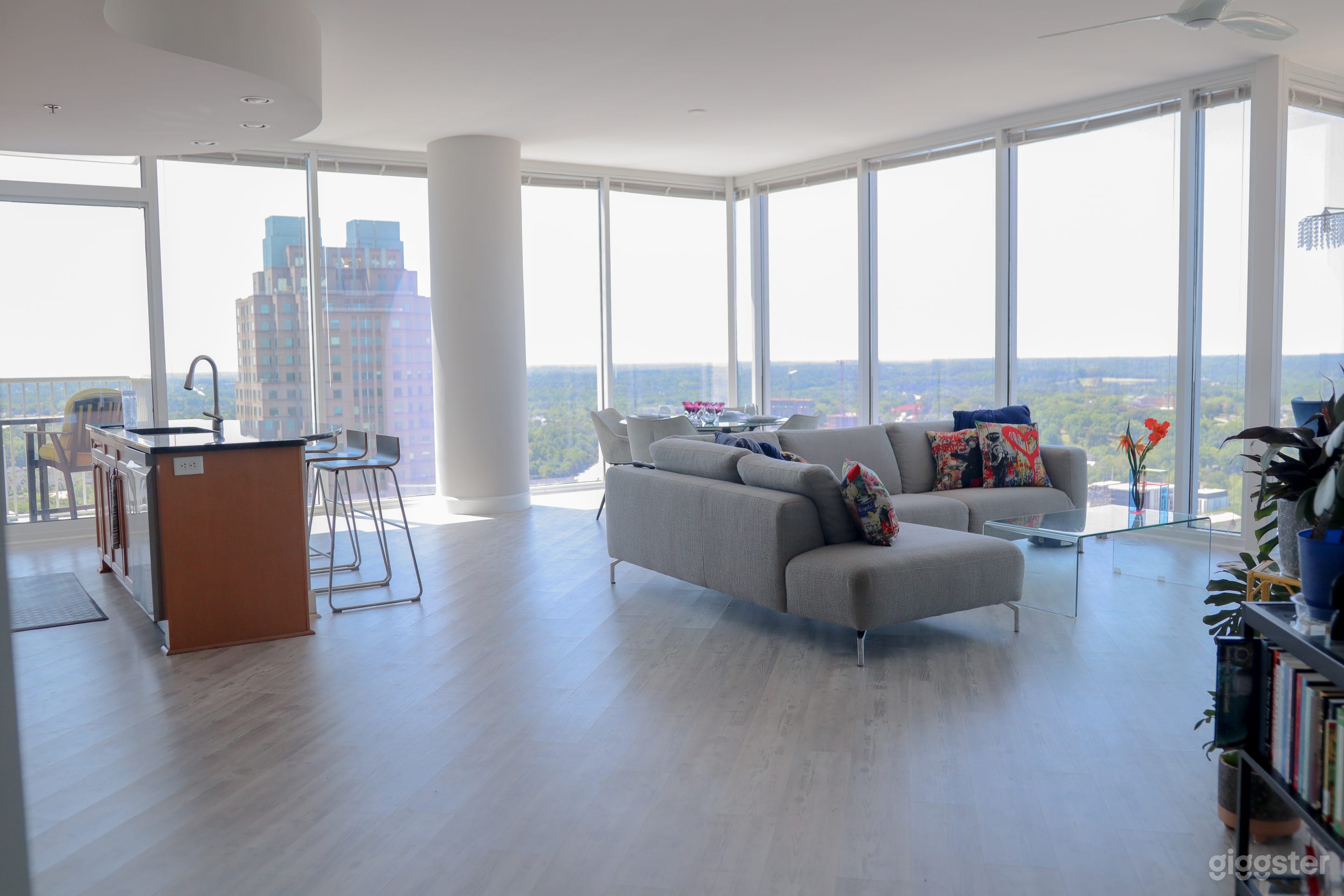 Floor to Ceiling Panoramic Downtown Raleigh Views! Photo 1