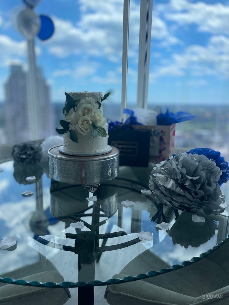  Floor to Ceiling Panoramic Downtown Raleigh Views! 