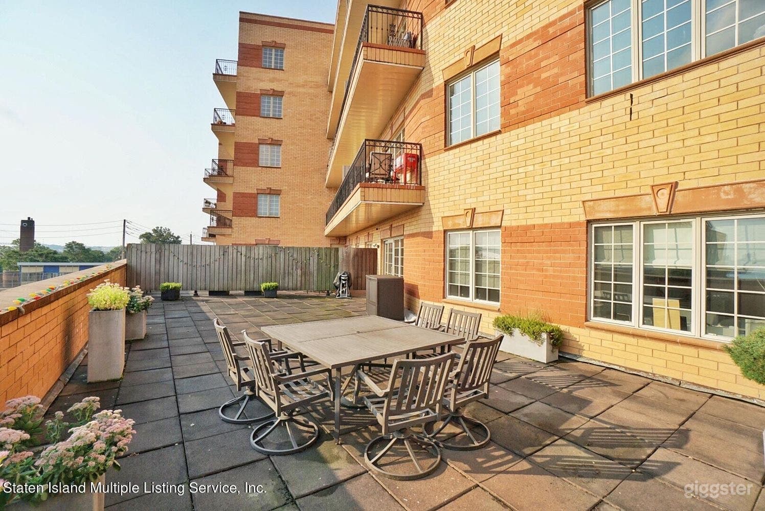 Actual Patio space private 