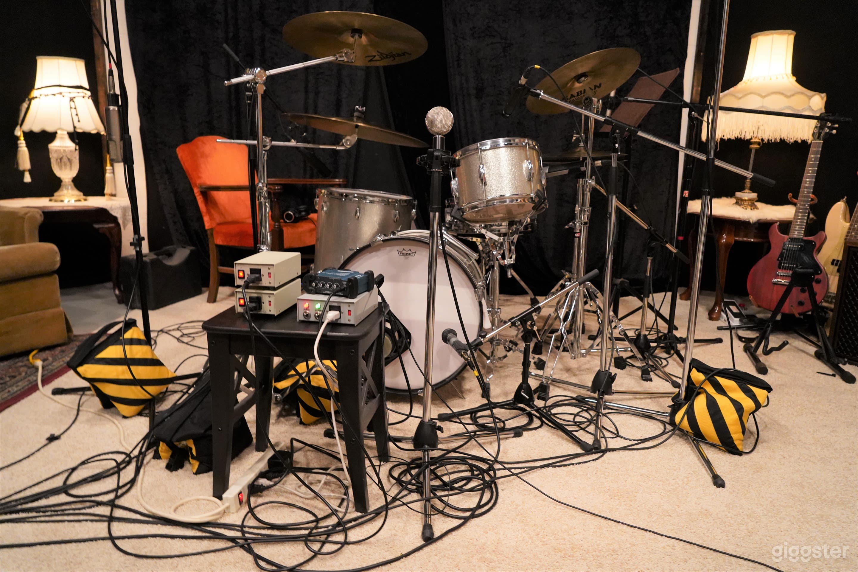 In-house drum kit