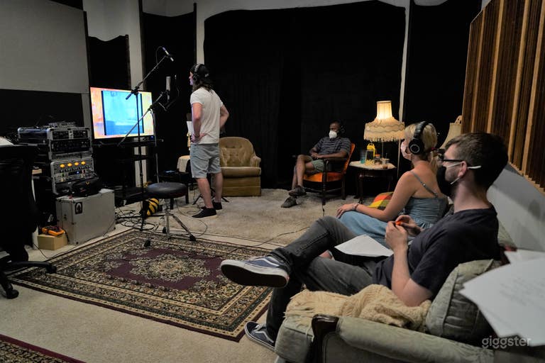  ADR Recording with director &amp; producers 