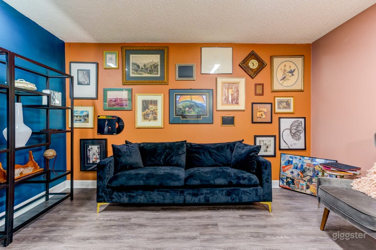  Oasis vintage: un centro creativo audaz y lujoso 
