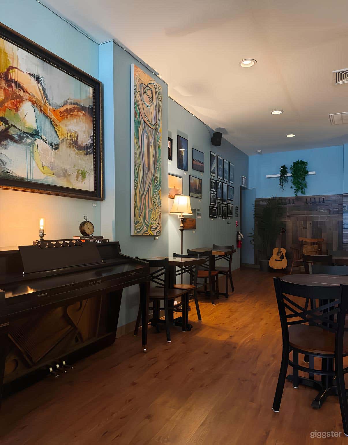 Cozy Cafe and Gallery Filled With Stunning Original Artworks Photo 4