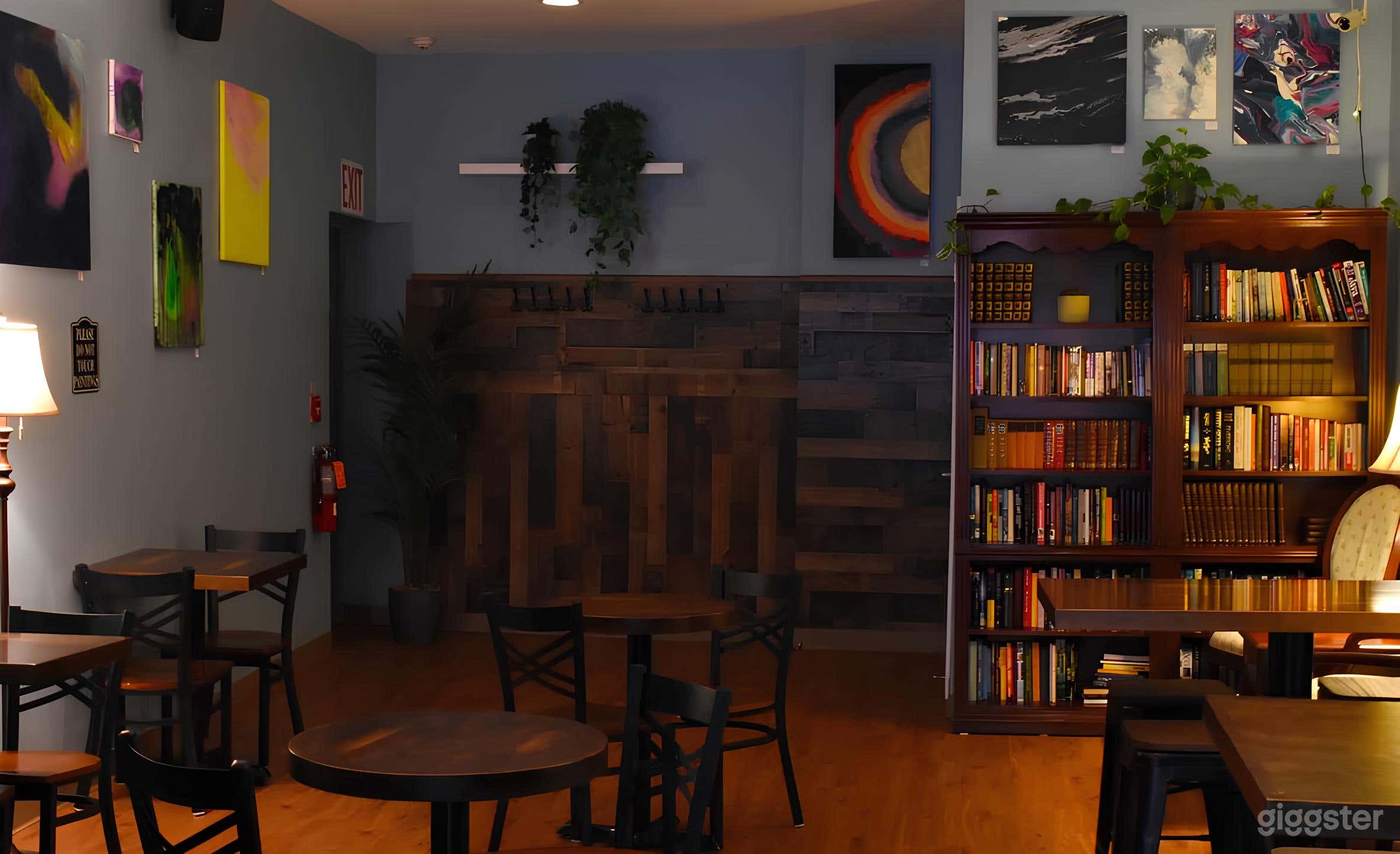 Cozy Cafe and Gallery Filled With Stunning Original Artworks Photo 1