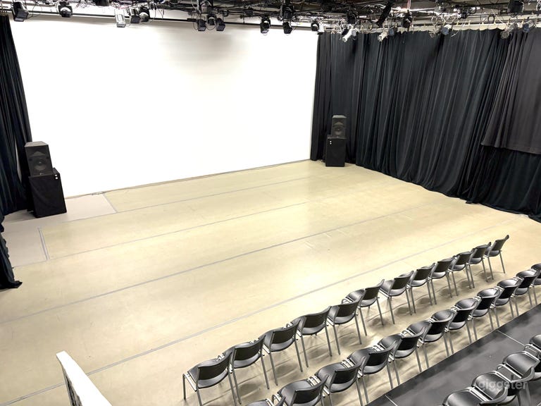  View from left side of Projection/Seating deck  