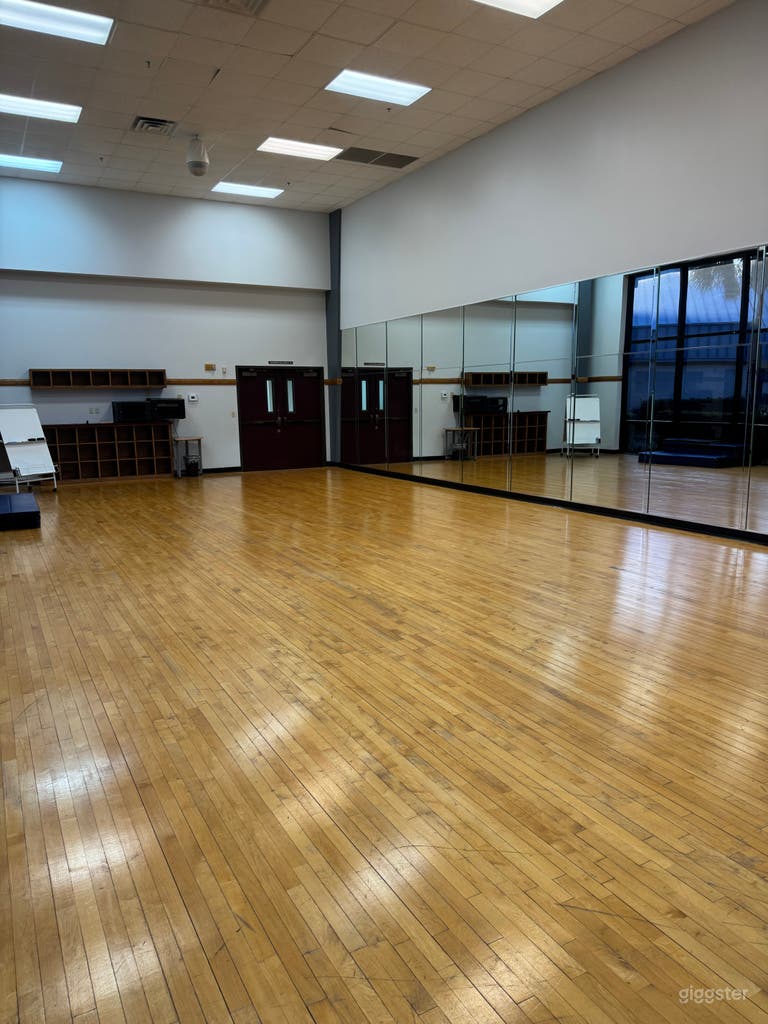  Elegant wooden floors for dance and fitness 