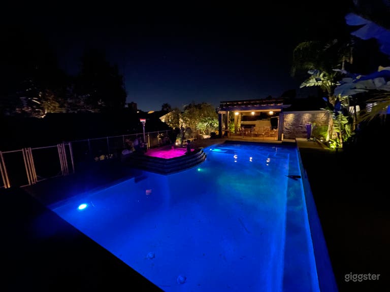  Pool area, no swimming included 