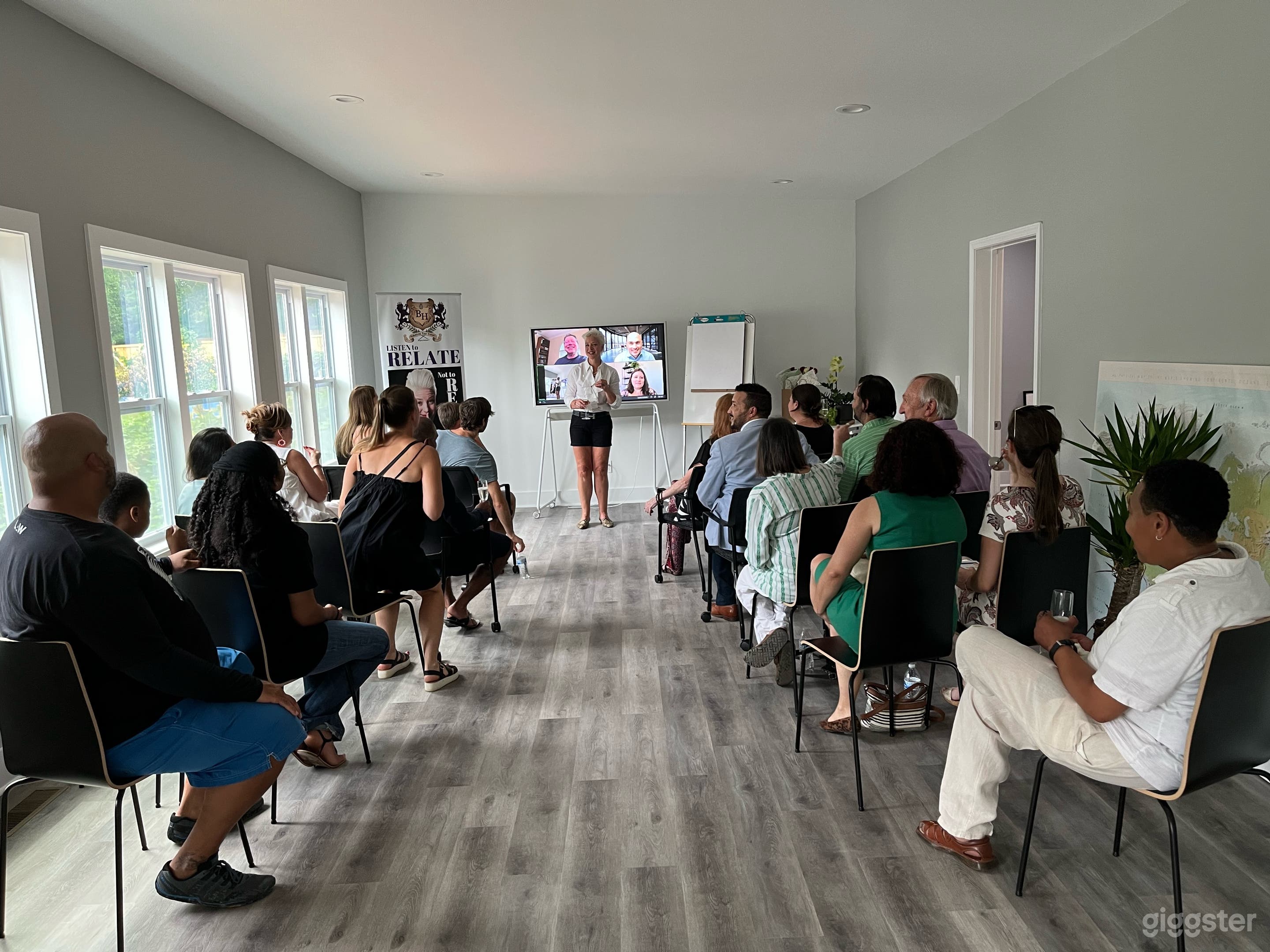 Often used for external trainings.