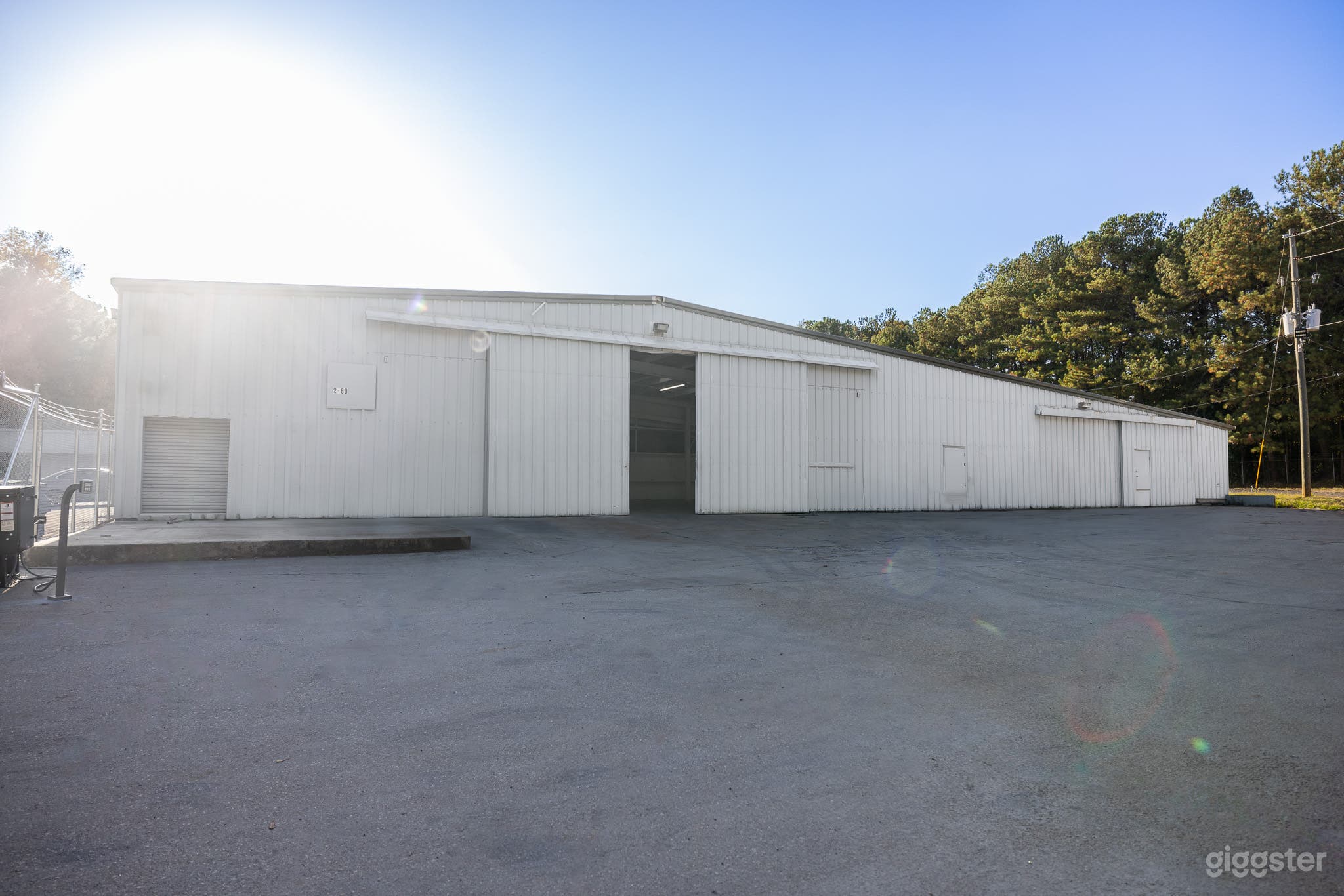 Massive Industrial Hangar  Photo 1