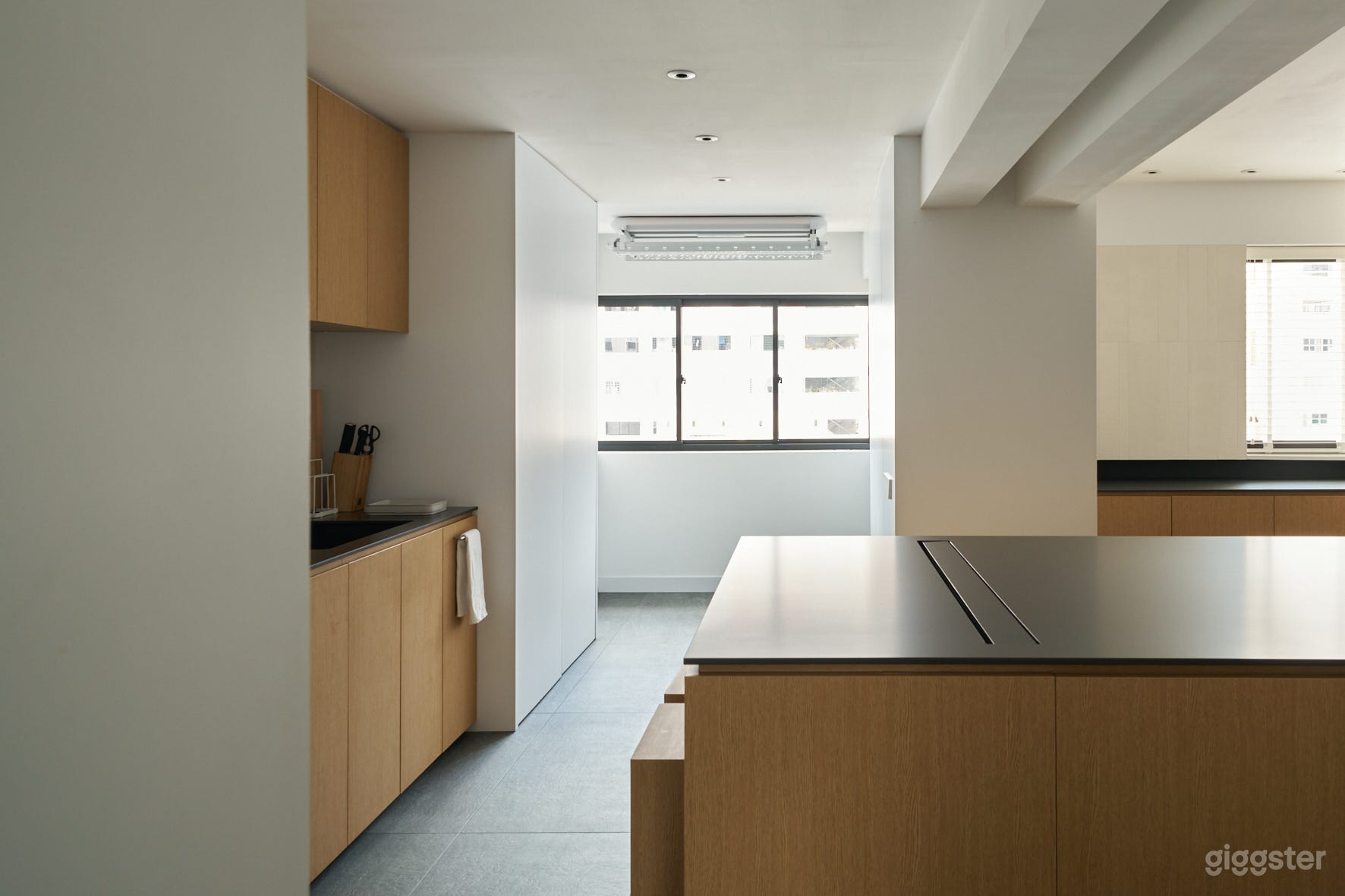 Contemporary Apartment with Kitchen Island Photo 4