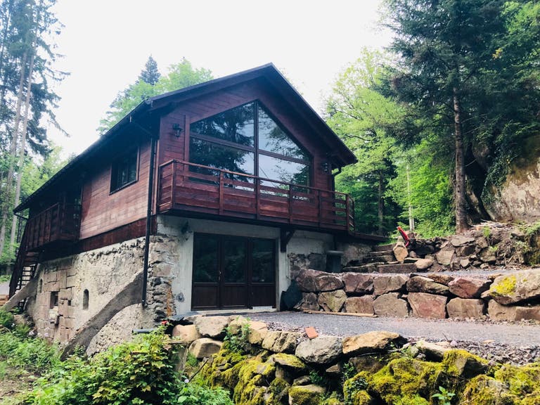  Une ancienne scierie rénovée chalet 