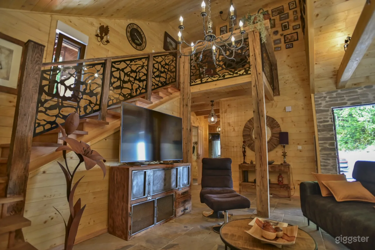 Photo de Une ancienne scierie rénovée chalet 3