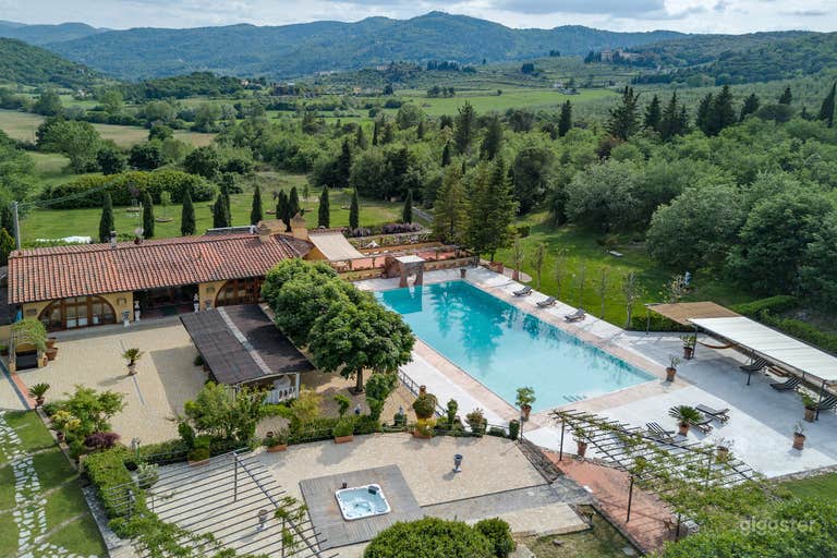 Villa a Firenze nel Chianti: Lusso - Piscina - Spazio Esterno 