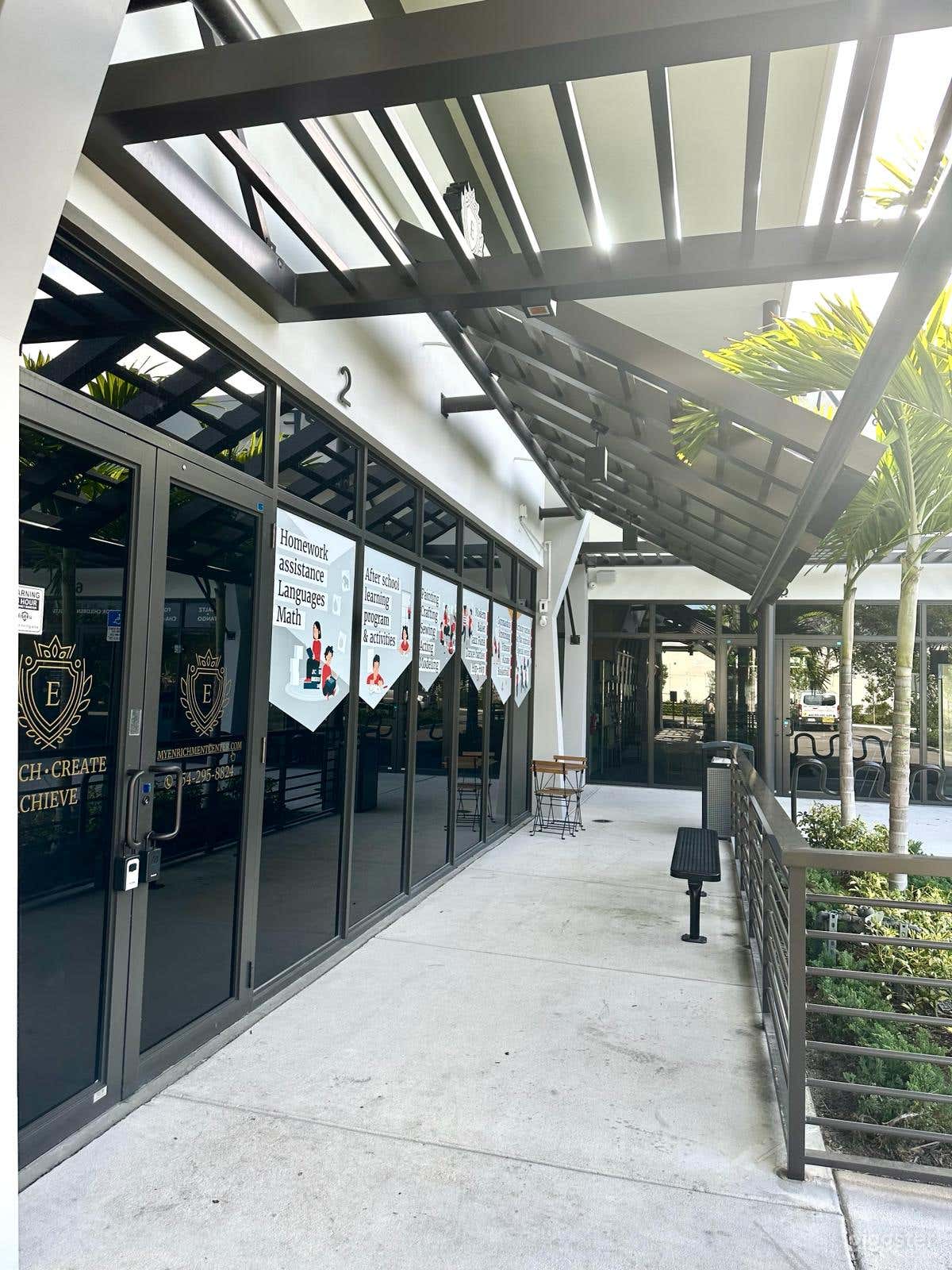 An additional outdoor seating area if needed.