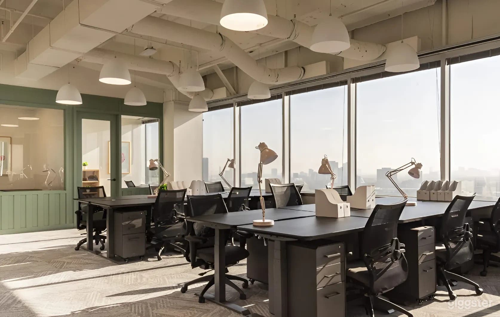 Premium High-Rise Coworking Space with Panoramic City Views in Uptown Houston Photo 2