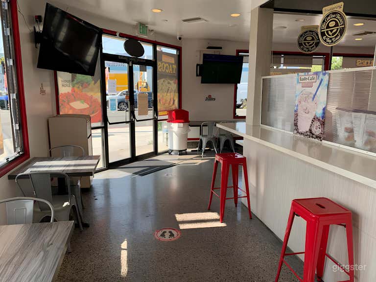  Ambiente para Comer Hamburguesas Restaurante de Comida Rápida 