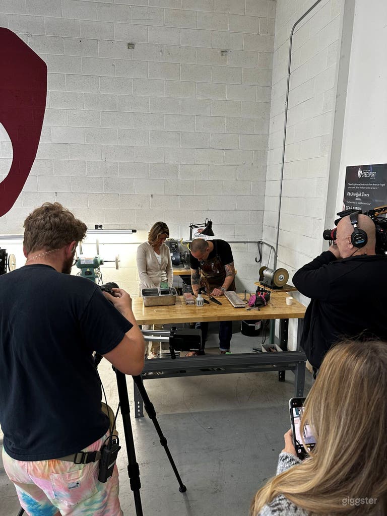  Industrial Knife Factory Floor in Portland 