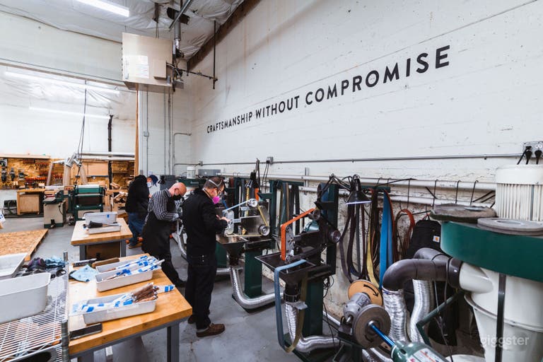  Industrial Knife Factory Floor in Portland 