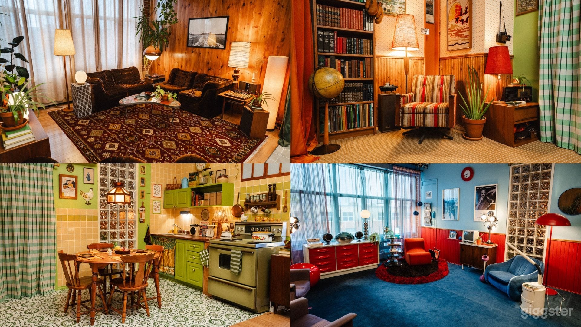 Vintage studio with 70s-60s aesthetic Photo 1